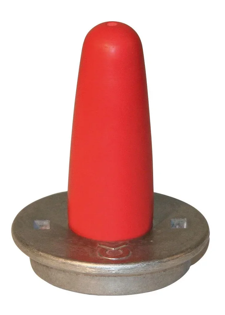 Aluminum calf drinking valve for drinking buckets with super suction cup