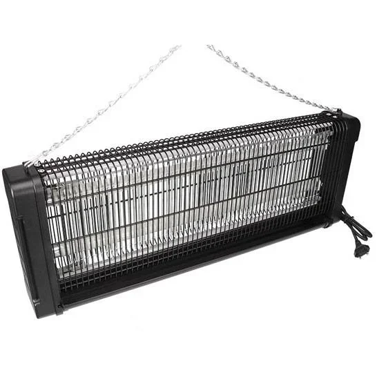 Electric insect killer - fly lamp - 2 x 20W - 360° - 150m²