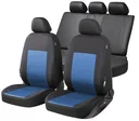 Car seat cover Avignon Premium, blue/black, complete set 14 pieces