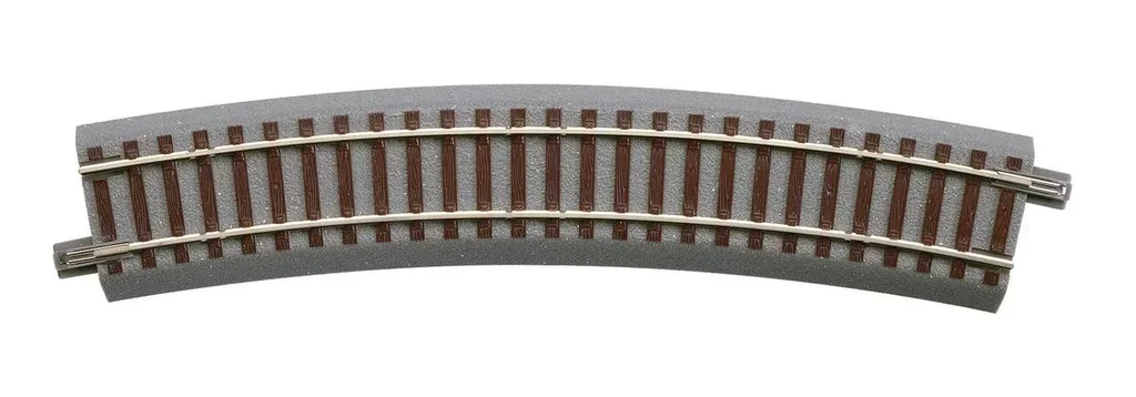 6 pieces curved track GB22.5, radius 502.7 mm, curve angle 22.5°