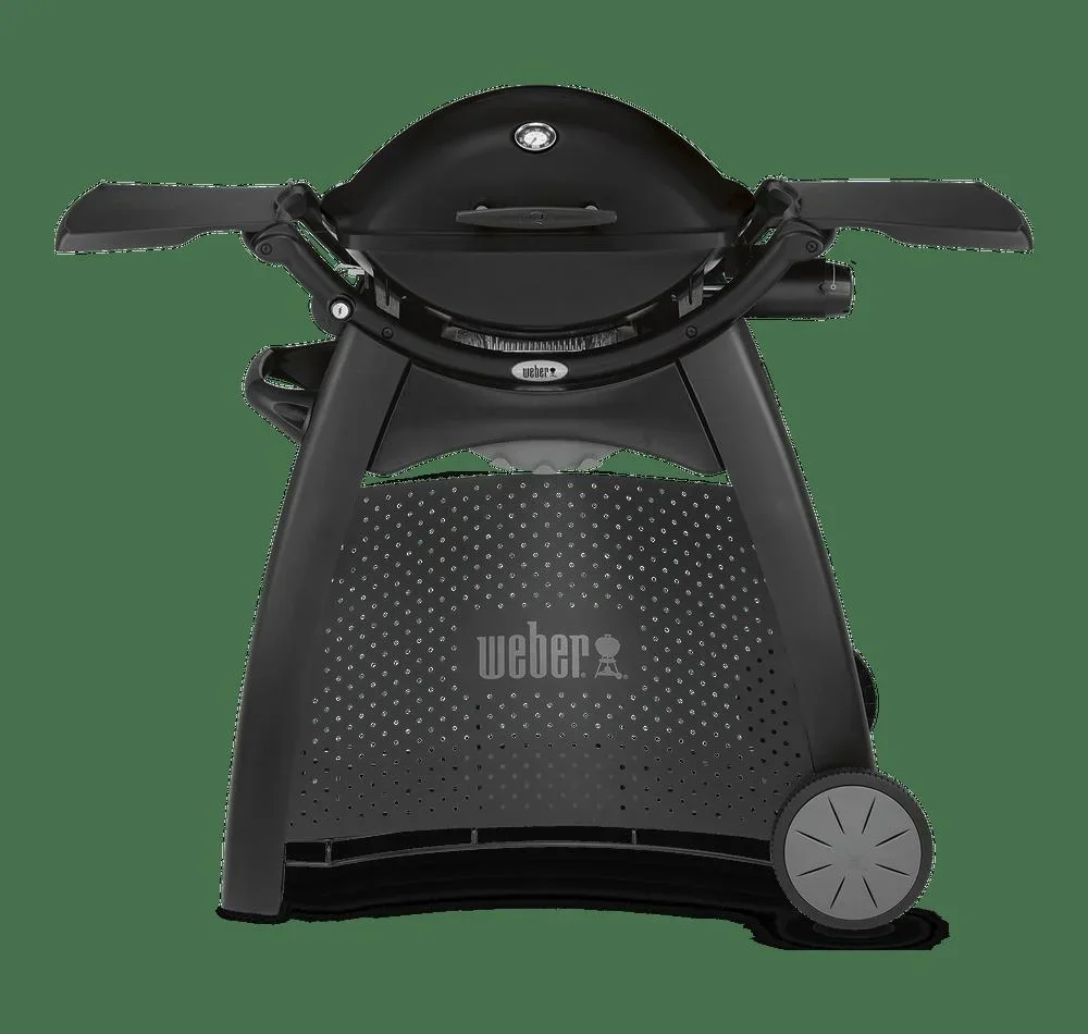 Gas grill Q 2200 with trolley, Black