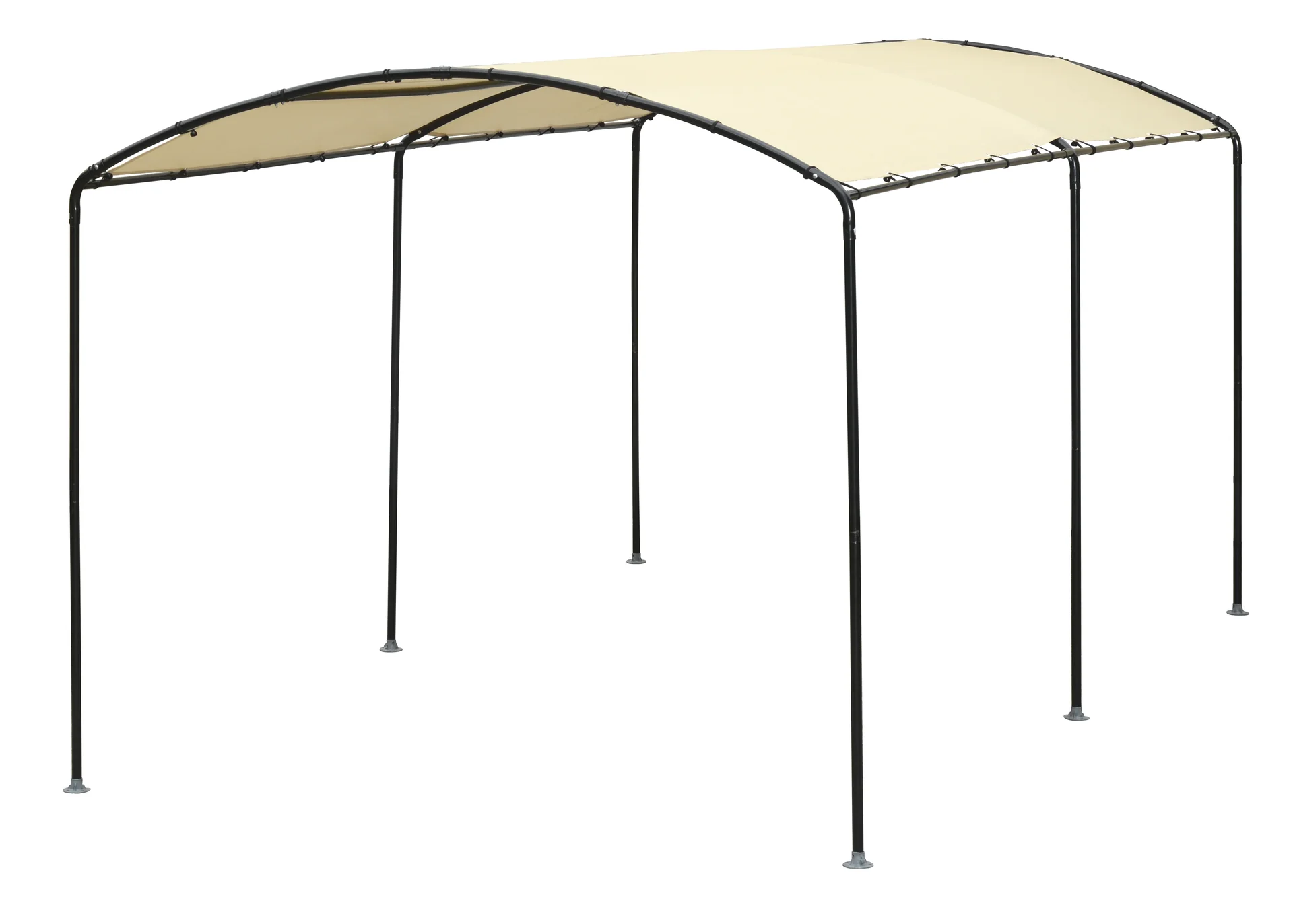 Carport shelter, sand