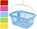 Clothespin basket, color-sorted