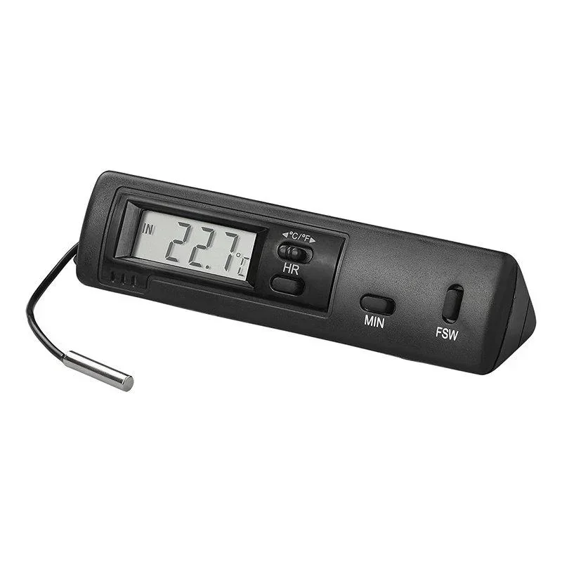Indoor and outdoor thermometers