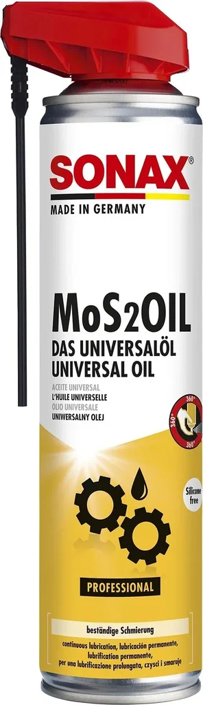 Universal oil MoS2OIL, 400 ml spray can with EasySpray