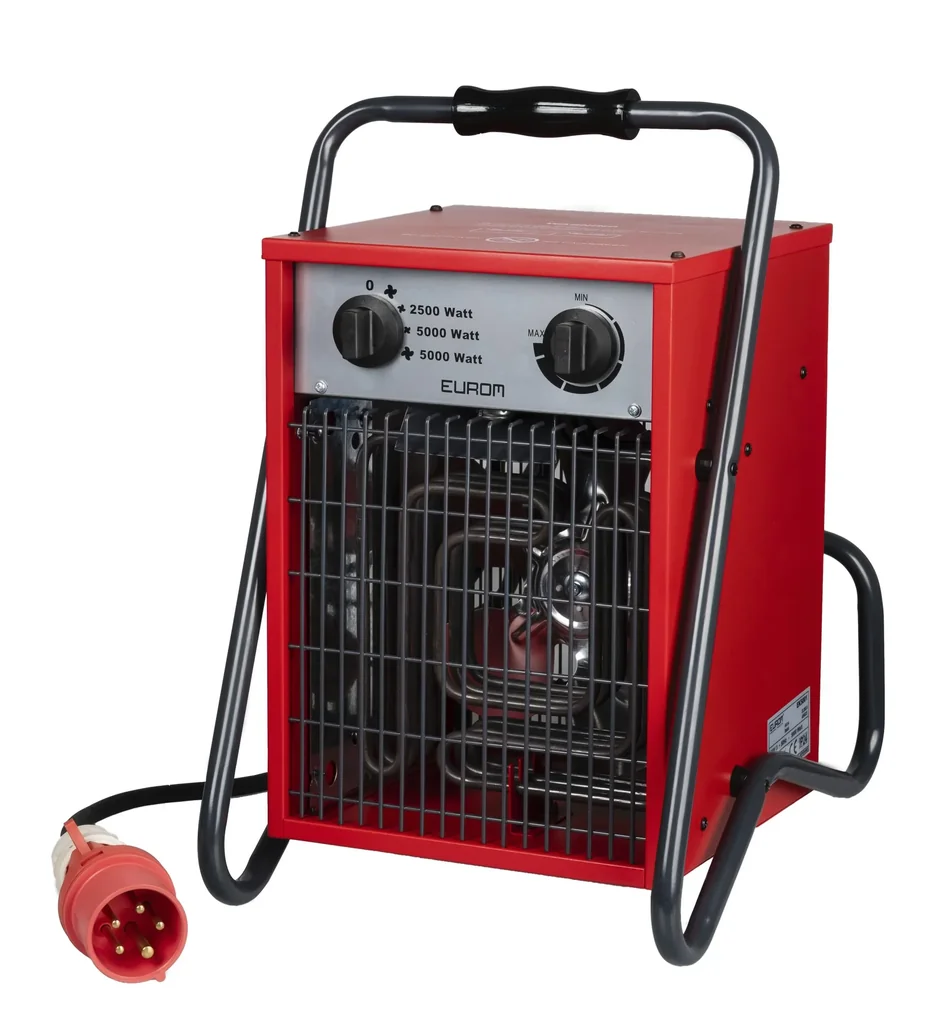 Fan heater EK5001 with electricity, 400 V, 5000 W