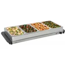 Buffet warmer 400 W 4x2.5 L made of stainless steel
