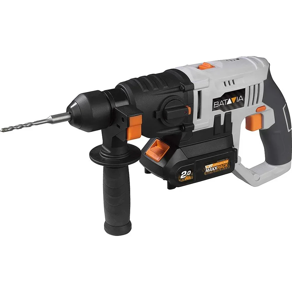18V LI-ION HAMMER DRILL (SDS PLUS) 0 - 1,000 rpm / 0 - 5,000 rpm / 1.2 Joule MAXXPACK COLLECTION excl. battery & charger
