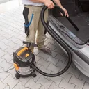 Deltafox wet and dry vacuum cleaner - 1250W - 15l - DC-WDE 1315 RVS