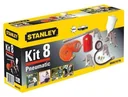 Accessory set for air compressors, 8 pieces