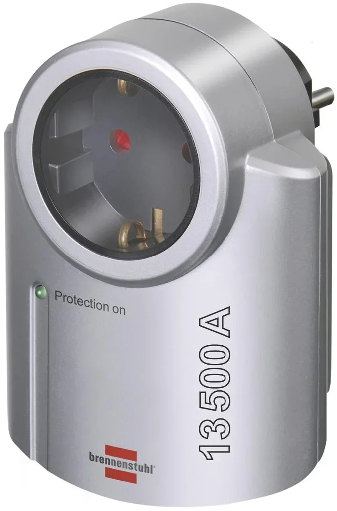 Surge protection adapter, 13,500 A