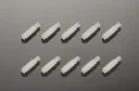 Replacement heads for ear cleaners, 10 pieces
