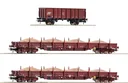 Car set 1, 3-piece: Sand train, DR