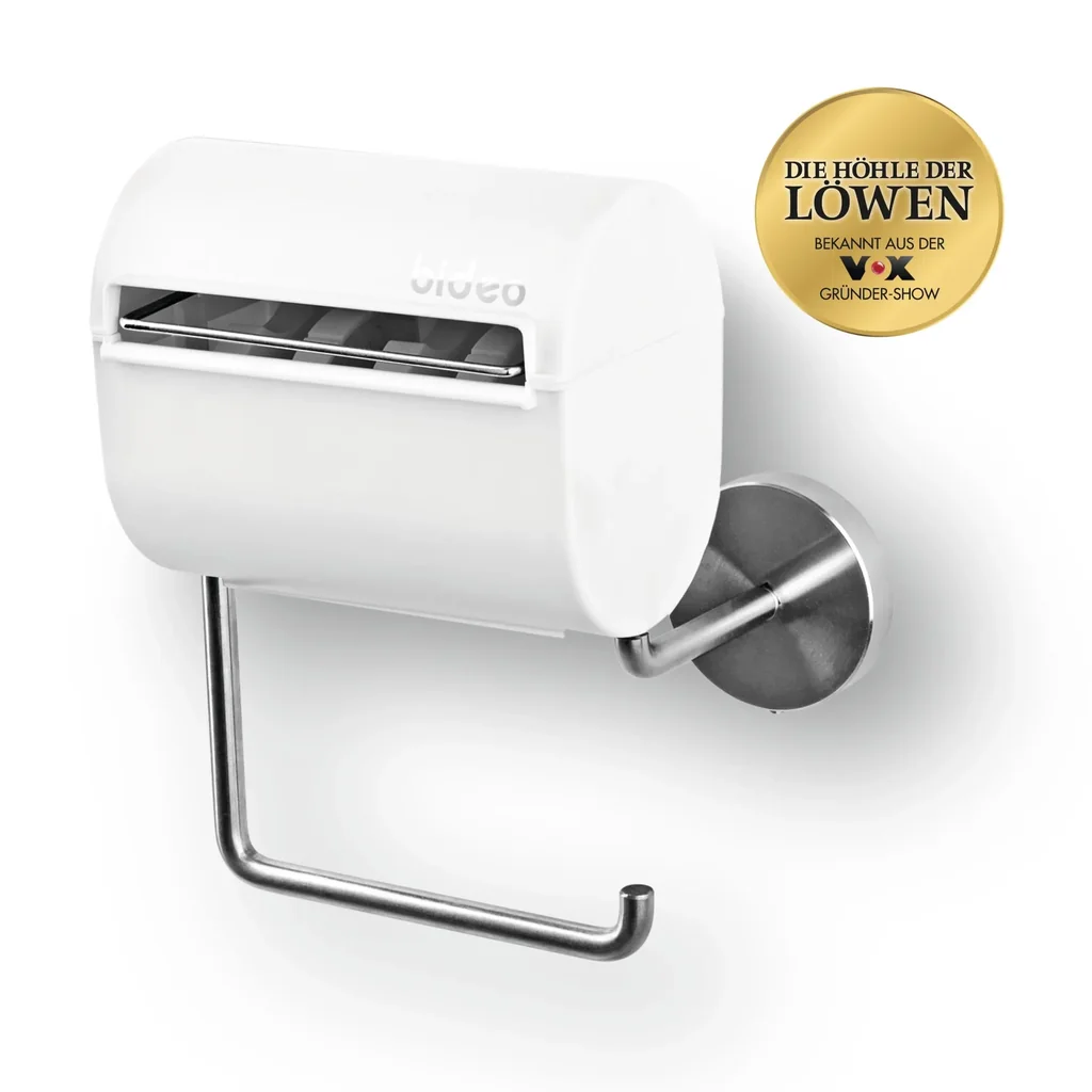 Toilet paper humidifier "Bideo"