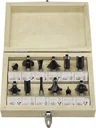 HM router bit set (router) 12-piece, 8 mm shaft
