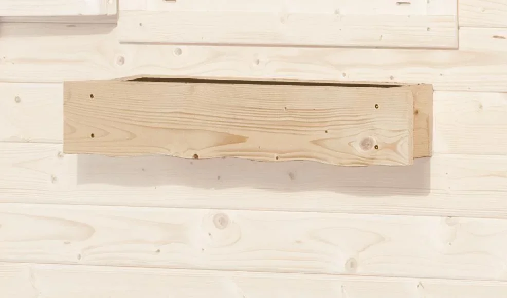 Window flower box, 60 cm, with plastic insert