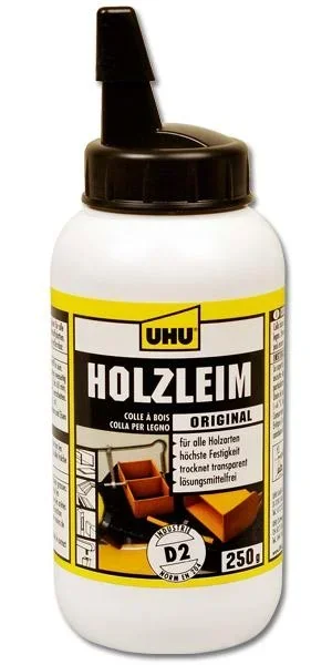 Wood glue original 250 g bottle with dosing tip