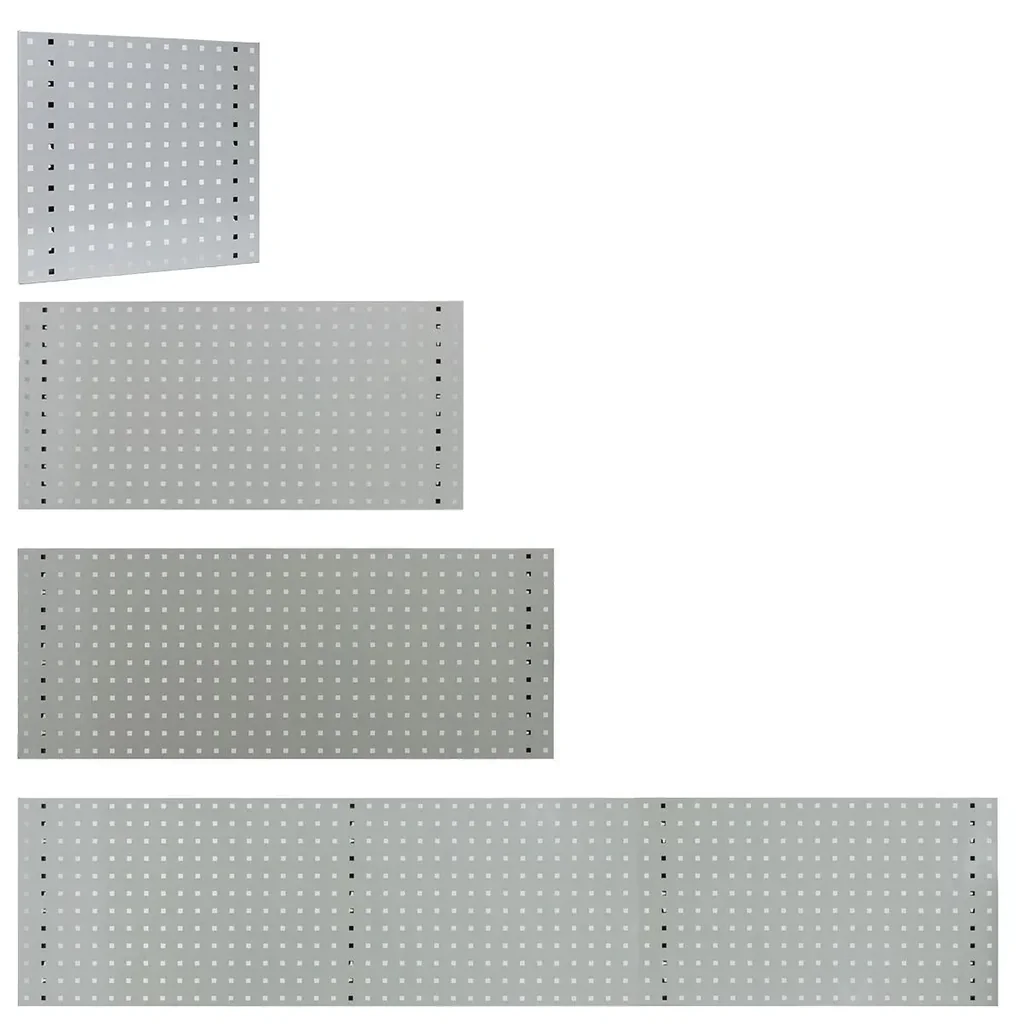 Lochplatte 987mm x 456mm, RAL 7035
