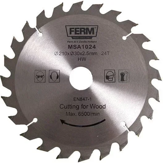 MSA1024 saw blade 210 x 30/16/18 (24Z) TCT