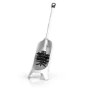 Toilet brush with integrated cleaning stone, silicone