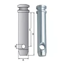 Replacement bolts for field rail hooks
