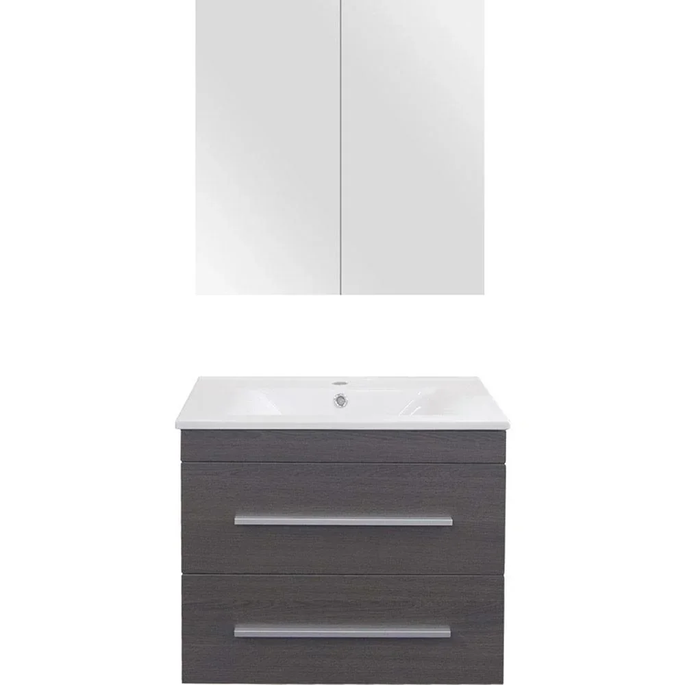 Bathroom furniture Style 60cm - black oak