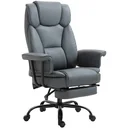 Office chair with footrest