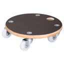 Multi Roller MR 1351, Ø 29 x 8.5 cm, hard wheels Ø 50 mm, plain bearings, multiplex board FSC®, load capacity 200 kg