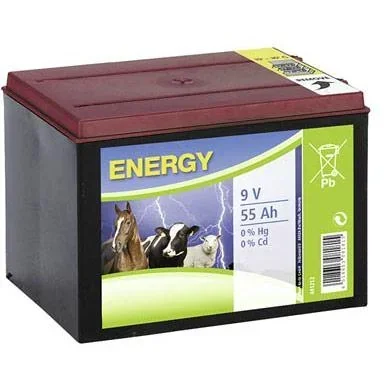 Special dry battery 55 Ah, 9V