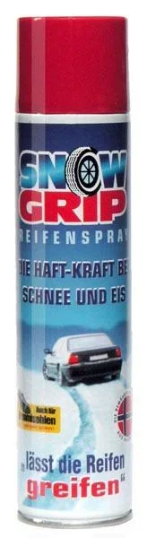 Snowgrip tire spray - indispensable in winter