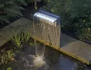 Stainless steel waterfall "Niagara" - 30 cm
