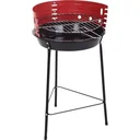 Vargan Charcoal Grill Ø33 cm - Half Open - Black/Red