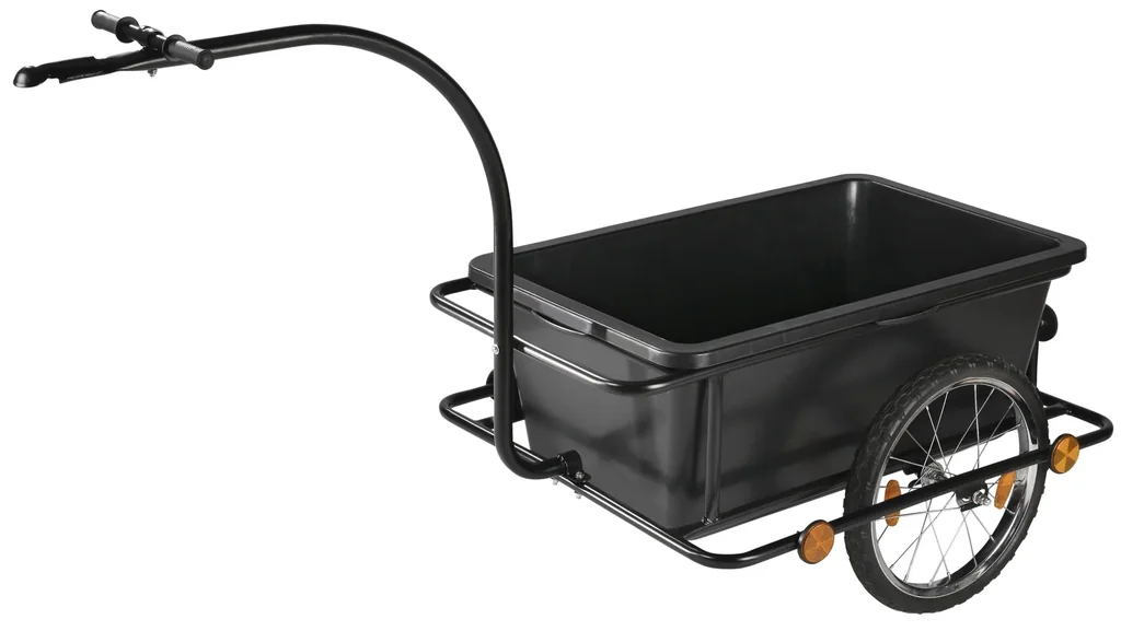 Combined bicycle/transport trailer or handcart