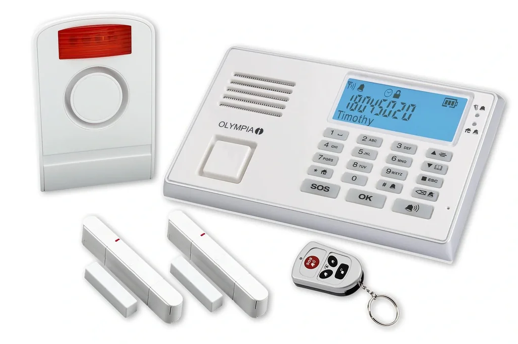 Alarm system set Protect 9045 with emergency call and hands-free function