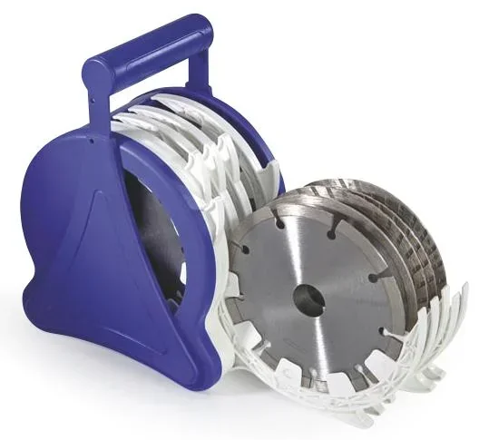 Diamond cutting discs 125 mm, 10 pieces for wet/dry cutting