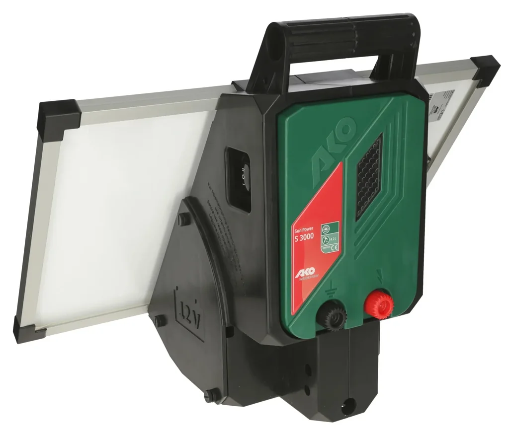 Electric fence energizer AKO SunPower S3000
