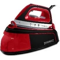 Steam Station Steam Iron - Red with Black