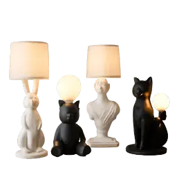 Obraz Lampy figuralne