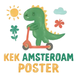 Obraz Kek Amsterdam Plakat
