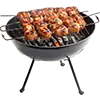 Obraz Grille + misy ogniowe
