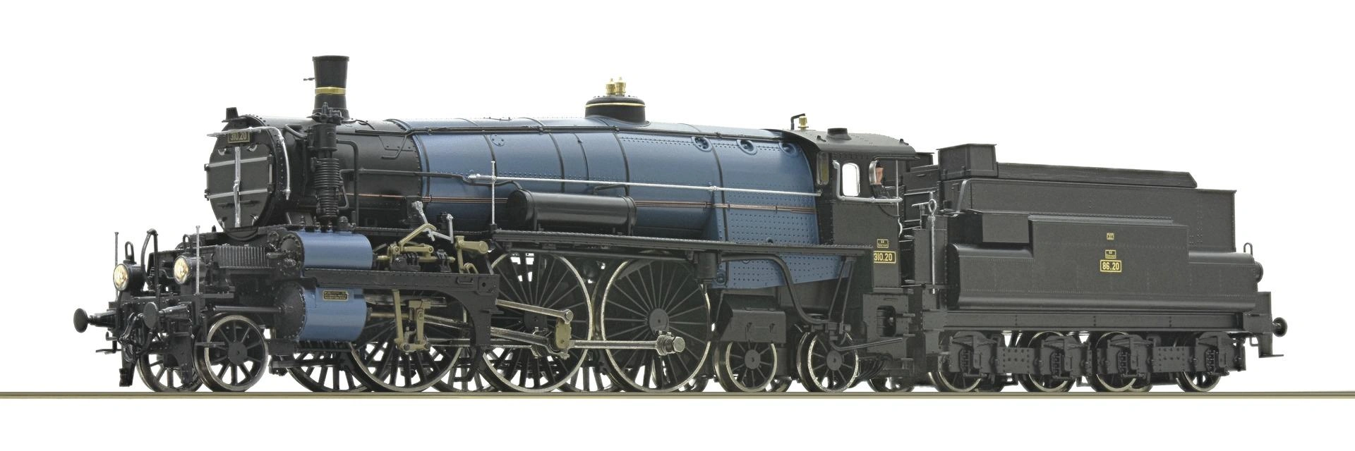Obraz Model Railway Locomotives, Wagons