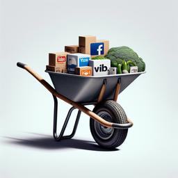 Obraz Wheelbarrow Wheels
