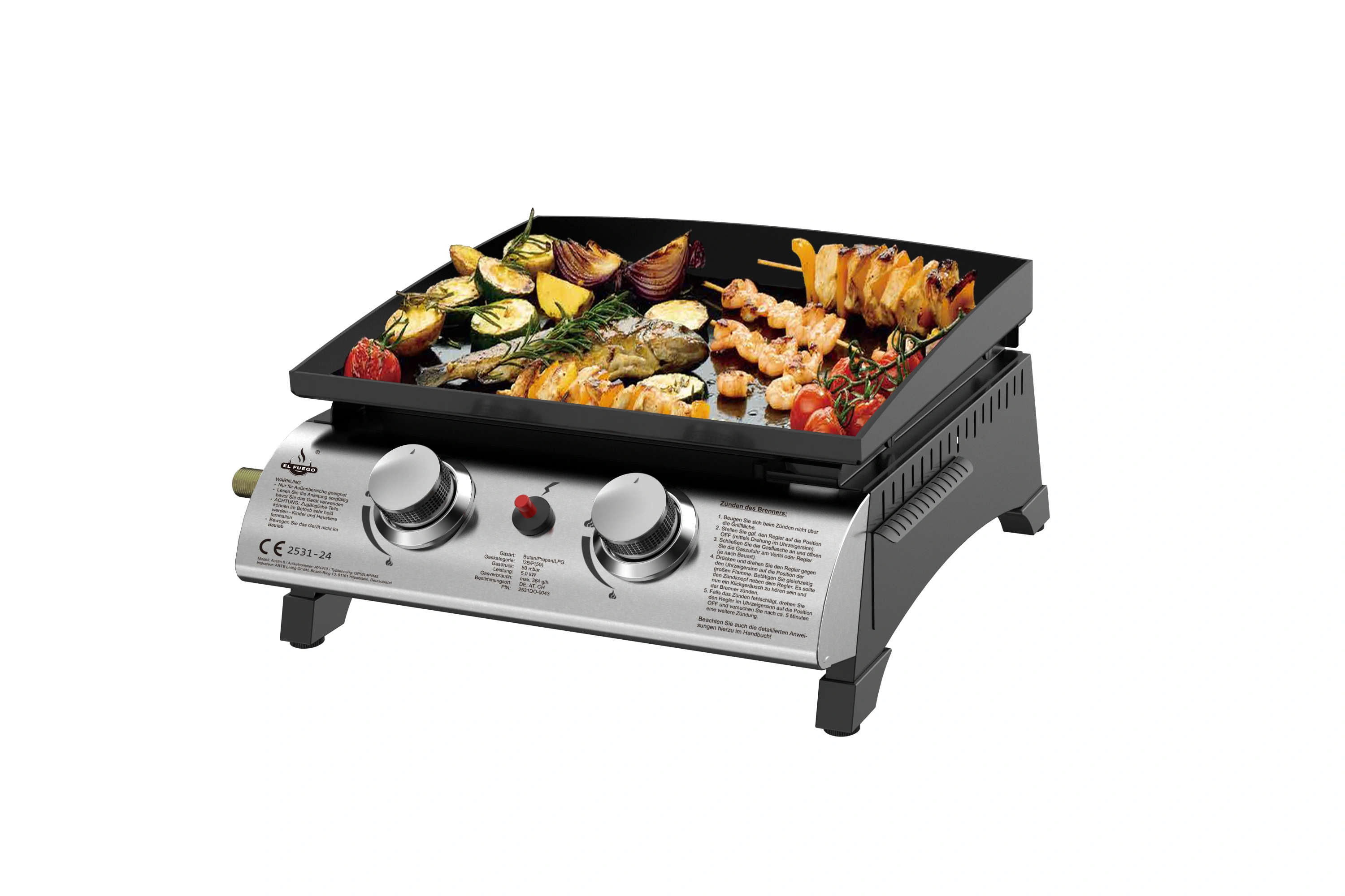 Obraz Gasgrill Camping