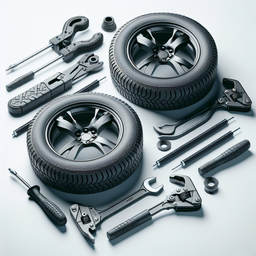 Obraz Tire Changing Tool Set