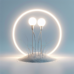 Obraz Outdoor Ground Spike Lights