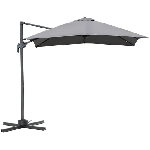 "Parasol 245 x 245 cm crank image"