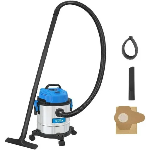 "Wet and dry vacuum cleaner GNTS 12L - 1200W - stainless steel image"