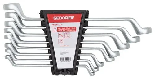 "Double ring spanner set SW6-22 mm 8-piece image"