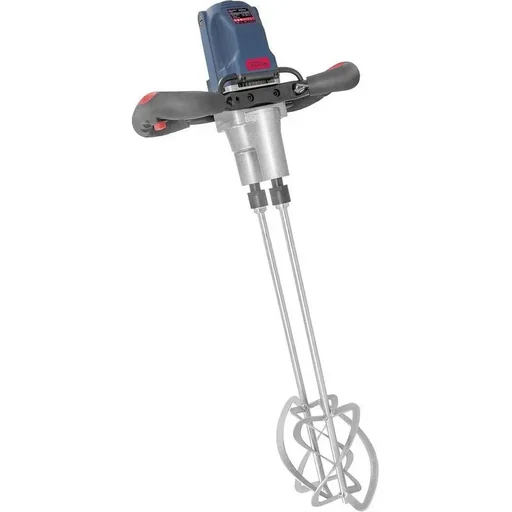"GRW 1800 2 Twin Mixers for Concrete, Mortar and Paint - 1800 Watt - 230V image"