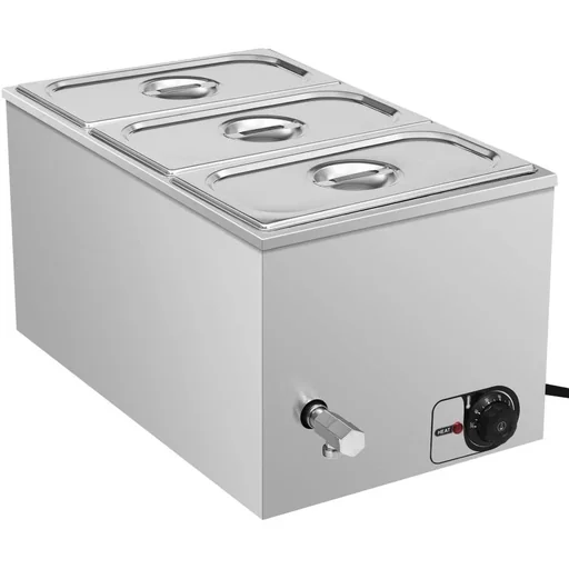 "Bain-Marie food warmer 1500 W GN 1/3 stainless steel image"